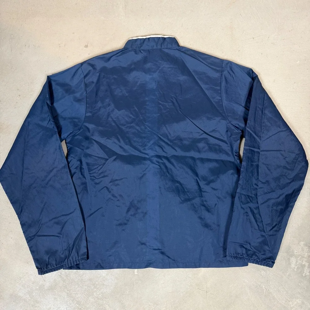 Vintage 60s japanese SurfBreaker Penneys Navy Nylon Windbreaker Jacket Mens S